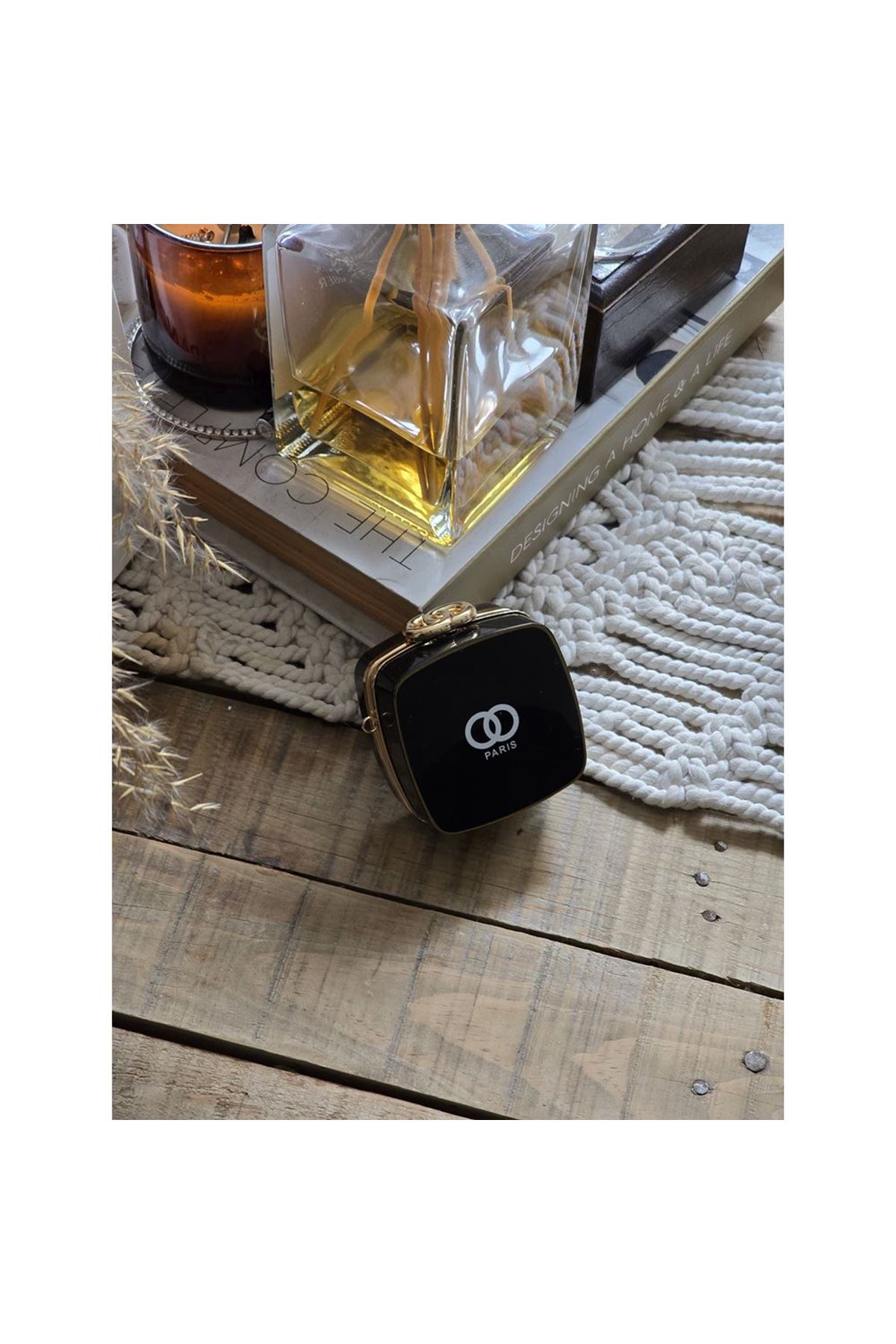 İnci Aksesuar Siyah Mini Charm Çanta Aksesuarı