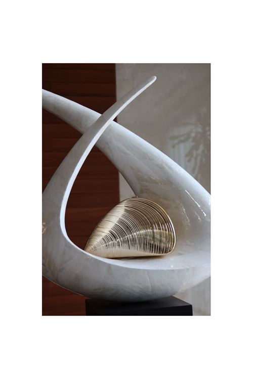 Dore Midye Mika Zincirli El Omuz Çantası