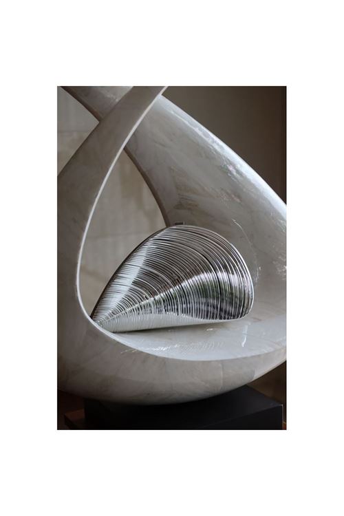 Silver Midye Mika Zincirli El Omuz Çantası