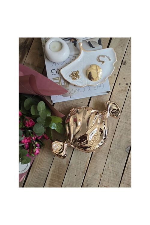 Kadın Rose Gold Candy Form Mika Abiye Çanta