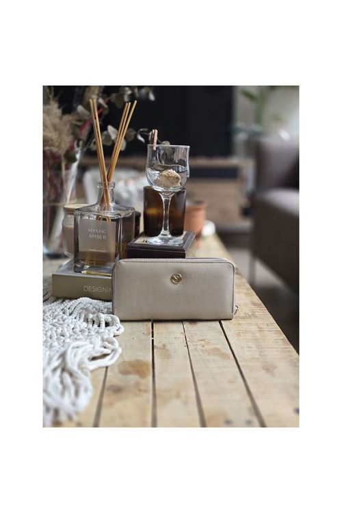 Vizon Dokulu Slim Kartlık Detaylı Cüzdan