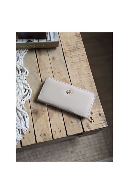 Vizon Dokulu Slim Kartlık Detaylı Cüzdan