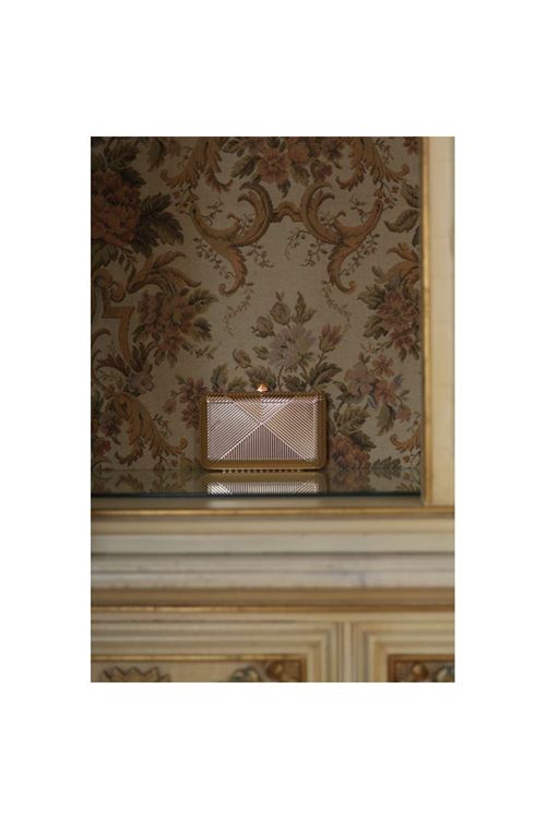 Kadın Gold Metal Zincir Askılı Abiye Çanta