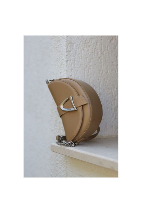 Kadın Vizon V Toka Detaylı Askılı Omuz Çantası