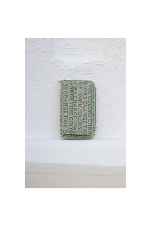 Kadın Mint Yeşili Telefon Bölmeli Yatay Çapraz Askılı Cüzdan Çanta