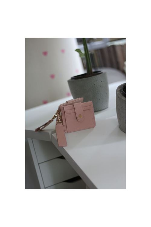Kadın Pudra Maskot Kartlık Cüzdan