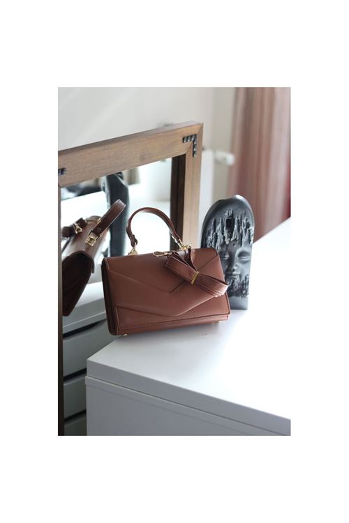 Taba Zarf Tutma Saplı Omuz Çantası