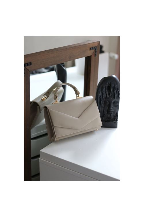 Vizon Zarf Tutma Saplı Omuz Çantası