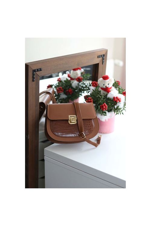 Kadın Taba Ayarlanabilir Askılı Omuz Çantası