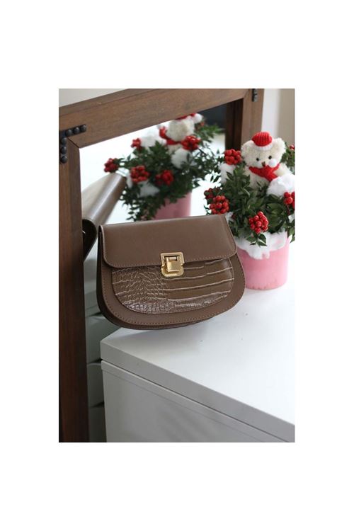 Kadın Vizon Ayarlanabilir Askılı Omuz Çantası