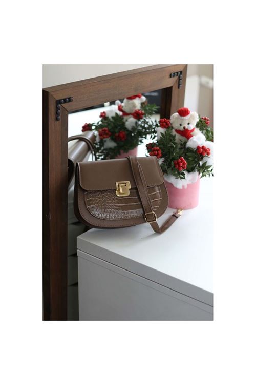 Kadın Vizon Ayarlanabilir Askılı Omuz Çantası