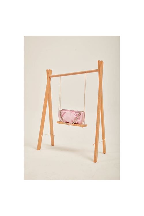 Pudra Silver Zincir Detaylı Askılı Çanta