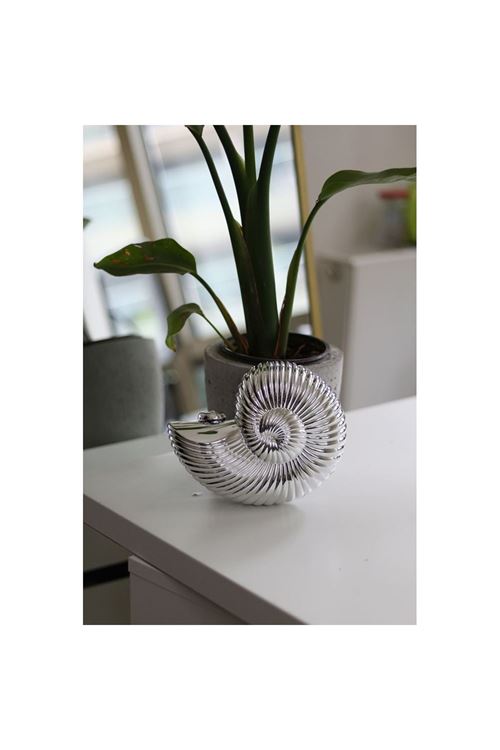 Kadın Silver Deniz Kabuğu Desenli Abiye Çanta